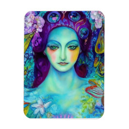 Íman Rainha Fada Encantada com Borboletas