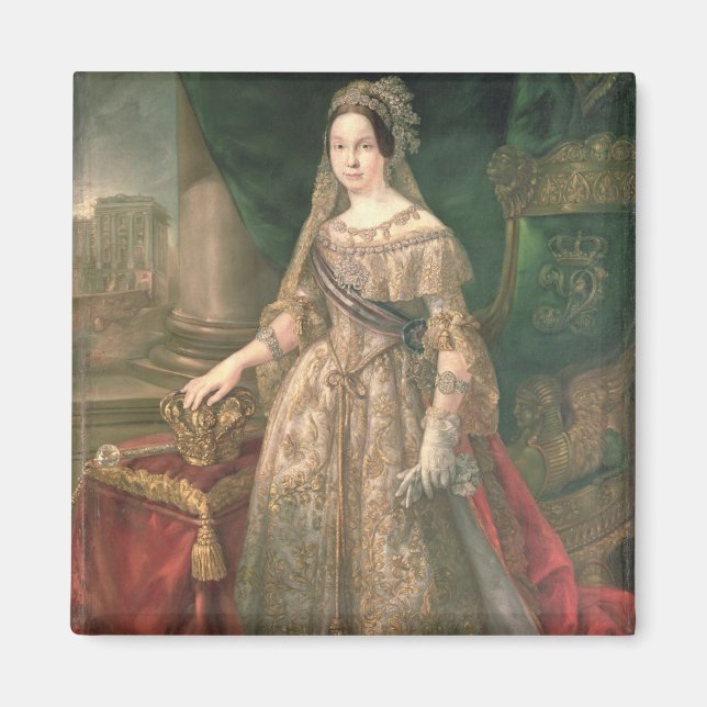 Íman Rainha Isabella II 1843 (Frente)
