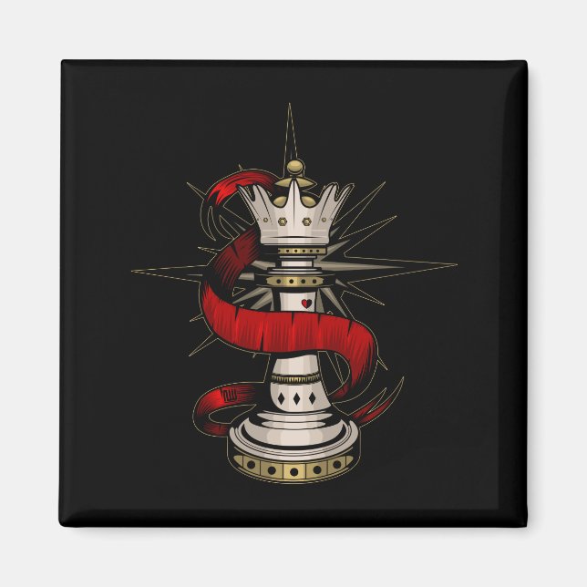 Íman Rainha Real (Frente)