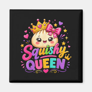 Íman Rainha Squishy Fofa Kawaii Princesa Bolinho Divert