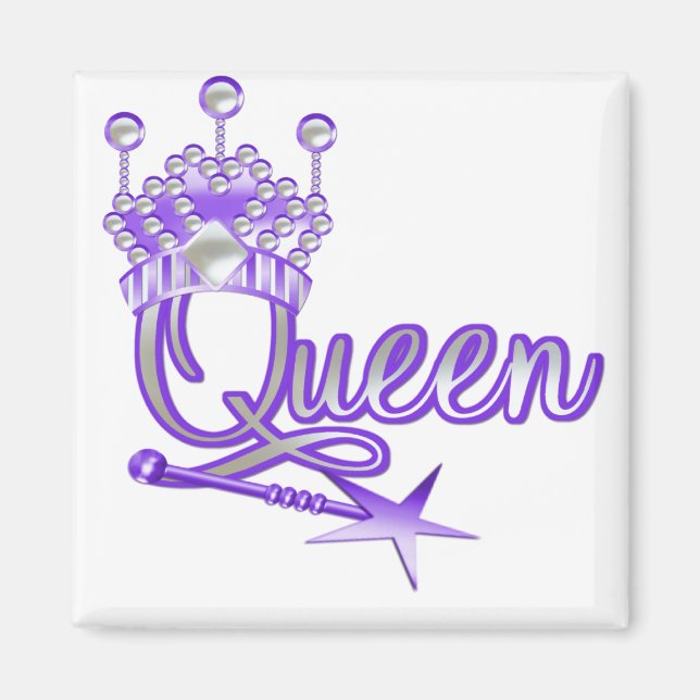 Íman Rainha T-shirts e presentes (Frente)