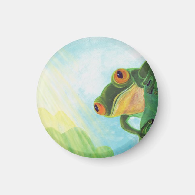 Íman Raios solares de captura de Sapo verde (Frente)