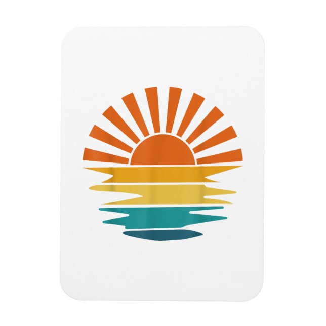 Íman Raios Ultrassados Retroativos Vintage Vintage (Vertical)