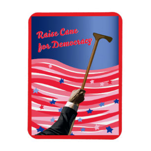 Íman Raise Cane Democracy Magnet