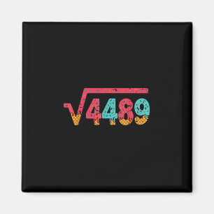 Íman Raiz Quadrada 4489 Gíria Professor de Matemática S