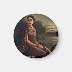 Íman Raja Ravi Varma - Radha Na Lua