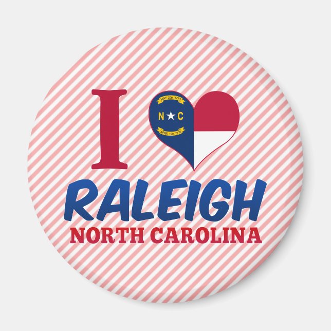 Íman Raleigh, Carolina do Norte (Frente)
