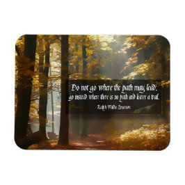 Íman Ralph Waldo Emerson - Cotação Inspiracional Flexív