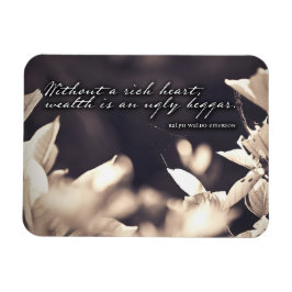 Íman Ralph Waldo Emerson Inspirational Cote Rico Coraçã