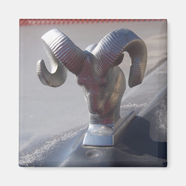 Íman Ram prateado (Frente)