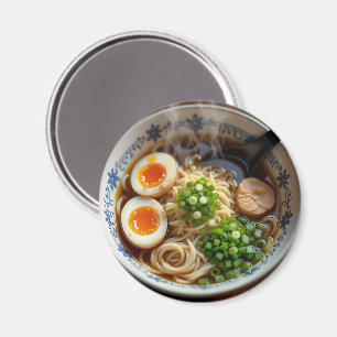 Íman Ramen Noodles Soup Realista Comida