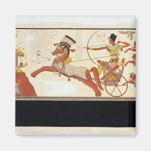Íman Ramesses II (1279-13 BC) na batalha de Kadesh,