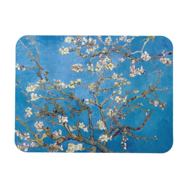 Íman Ramificações com Almond Blossom Van Gogh (Horizontal)