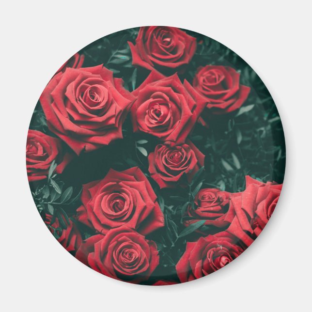 Íman Ramo de rosas vermelhas (Frente)