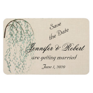 Íman Ramo do salgueiro nas economias de linho do