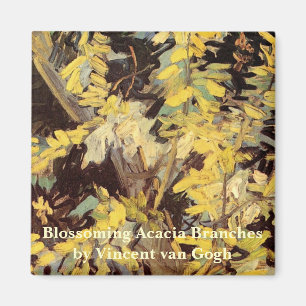 Íman Ramos de Acácia Floridos por Vincent van Gogh