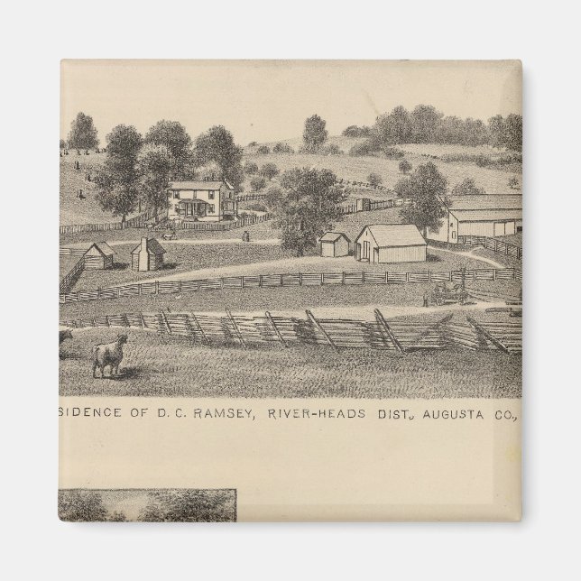 Íman Ramsey, residências Williams (Frente)