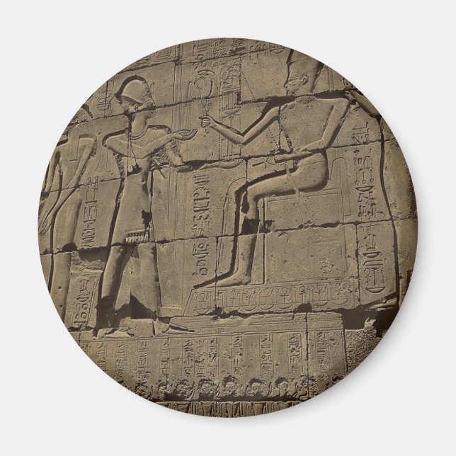 Íman Ramusseum. Egito cerca de 1867 (Frente)