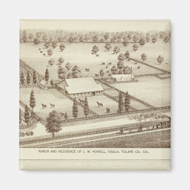 Íman Ranches, Visalia, Cal (Frente)