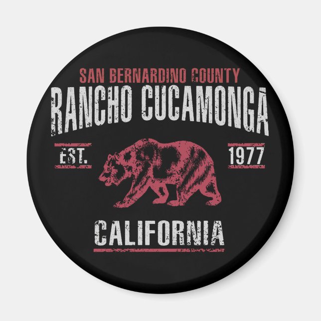 Íman Rancho Cucamonga (Frente)