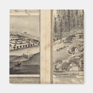 Íman Rancho de Regras Antigo Forte Ross Meeker Bros