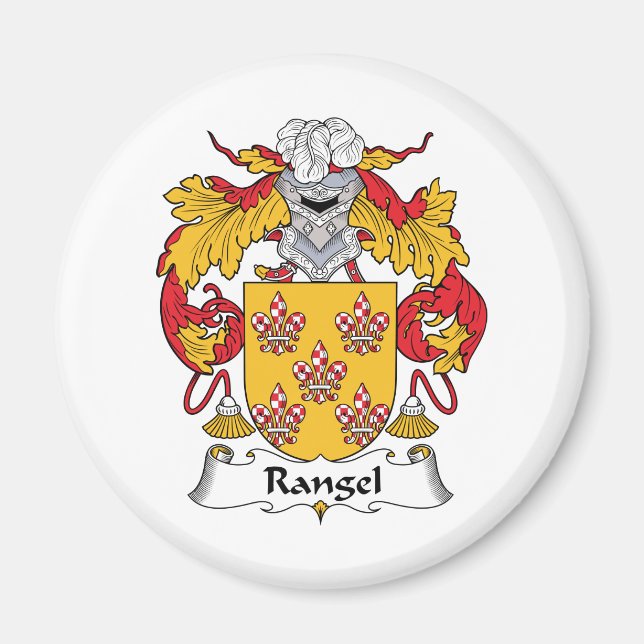 Íman Rangel Family Crest (Frente)