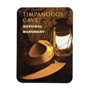 Íman Ranger's Hat e Lantern Timpanogos Caverna, Utah