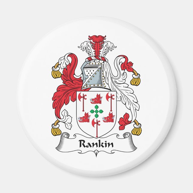 Íman Rankin Family Crest (Frente)