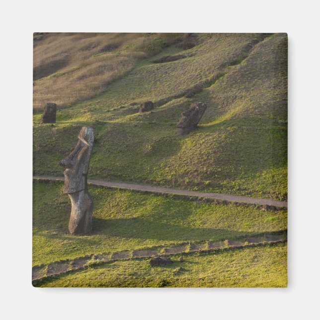 Íman Rano Raraku, Rapa Nui, Ilha de Páscoa, Chile (Frente)