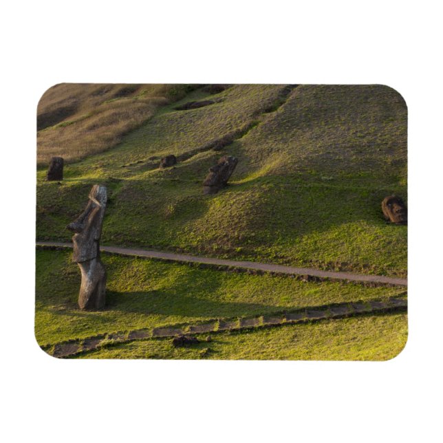 Íman Rano Raraku, Rapa Nui, Ilha de Páscoa, Chile (Horizontal)
