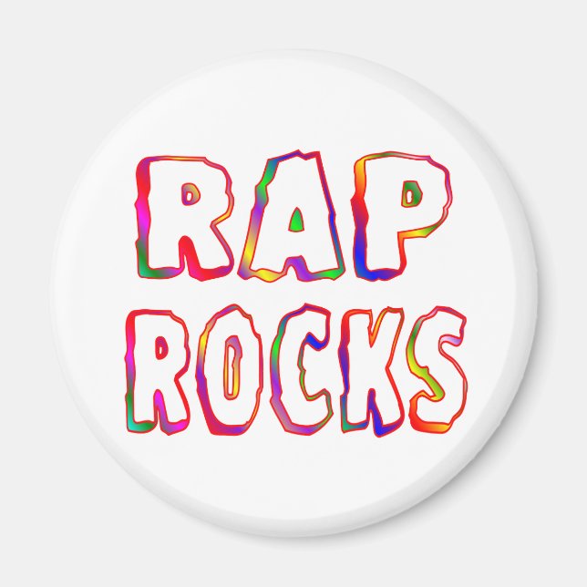 Íman Rap Rocks (Frente)