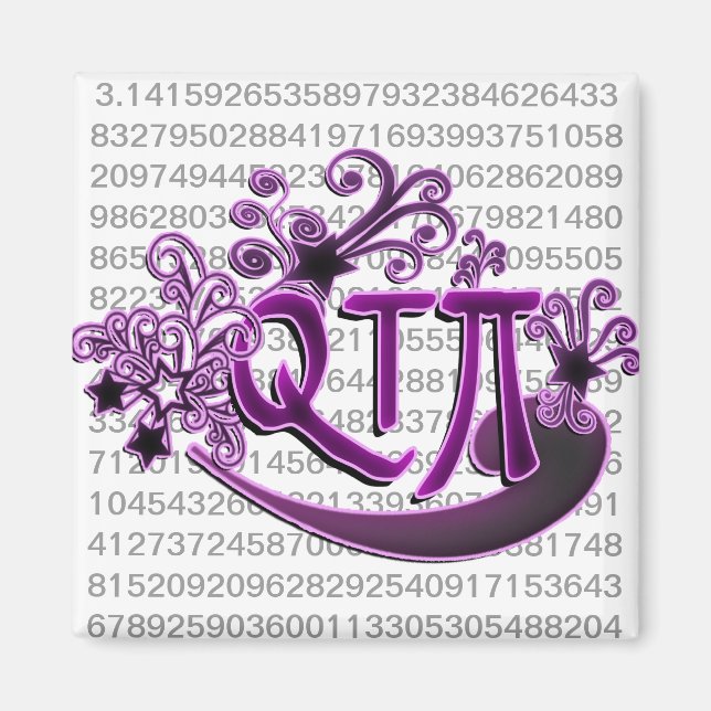 Íman Rapariga Bonito de Pizza Telefônica QTPi (Frente)