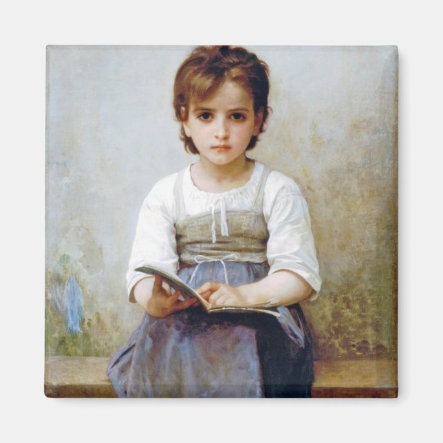 Íman Rapariga, Bouguereau (Frente)
