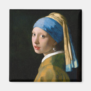 Íman Rapariga com brinco de pérola, Johannes Vermeer, 