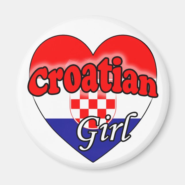 Íman Rapariga Croata (Frente)