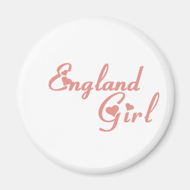 Íman Rapariga da Inglaterra (Frente)