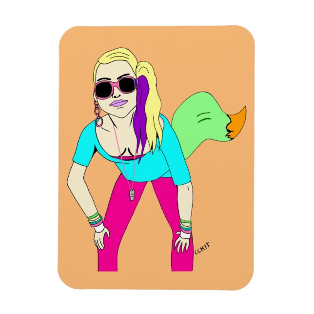 Íman Rapariga das 80 (Vertical)