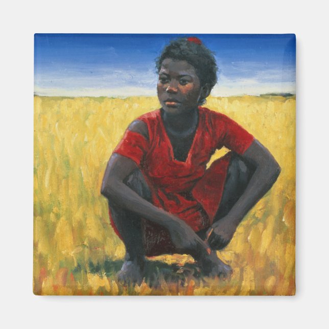 Íman Rapariga em Vermelho 1992 (Frente)