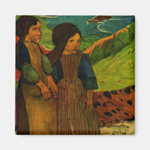 Íman Raparigas Breton de Paul Gauguin (1889)