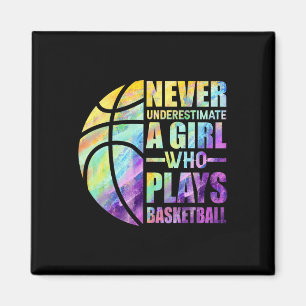 Íman Raparigas Hoops Nunca Subestimam Uma Garota Que Jo