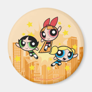 Íman Raparigas Powerpuff Salvem O Dia