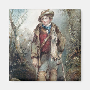 Íman Rapaz com Coelhos