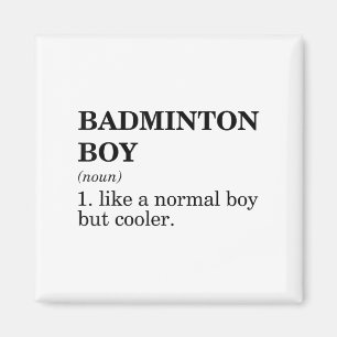 Íman Rapaz de Badminton Definição de Substantivo Peteca