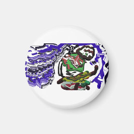 Íman rapaz no inverno