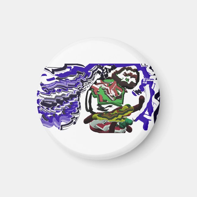 Íman rapaz no inverno (Frente)