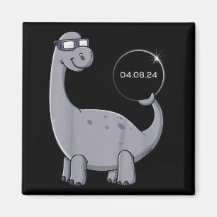Íman Rapazes Divertidos Eclipse Solar Dino 04 08