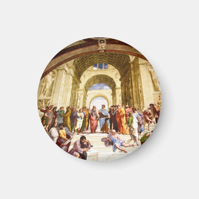 Íman Raphael, A Escola de Atenas (1509) (Frente)