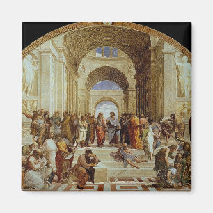 Íman Raphael "a escola de Atenas" (cerca de 1511)