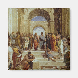 Íman Raphael "a escola detalhe de Atenas" cerca de 1511