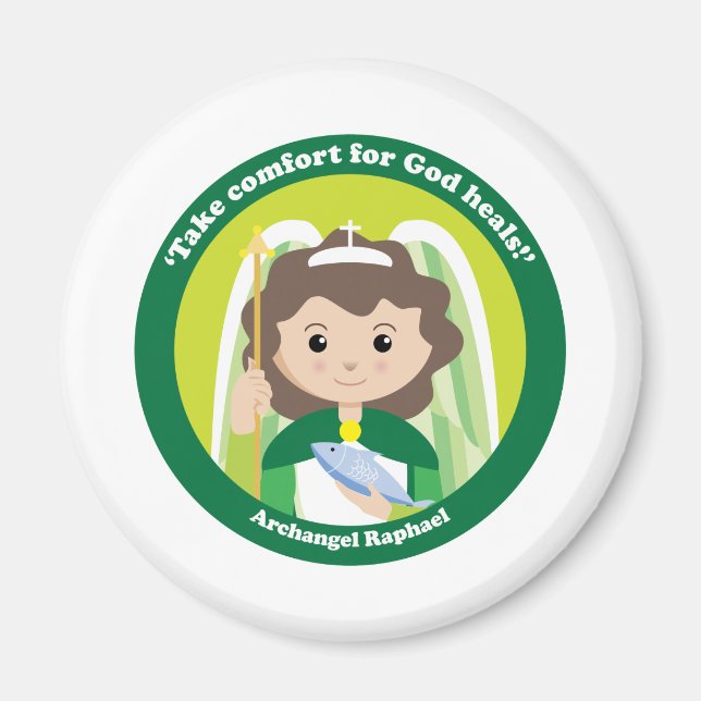 Íman Raphael, o Arcanjo (Frente)